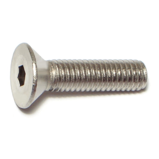 3/8"-16 x 1-1/2" 18-8 Stainless Steel Coarse Thread Flat Head Socket Cap Screws