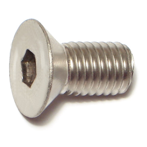 1/2"-13 x 1" 18-8 Stainless Steel Coarse Thread Flat Head Socket Cap Screws