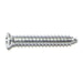 #10 x 1-1/4" Steel Phillips Oval Head Sheet Metal Screws