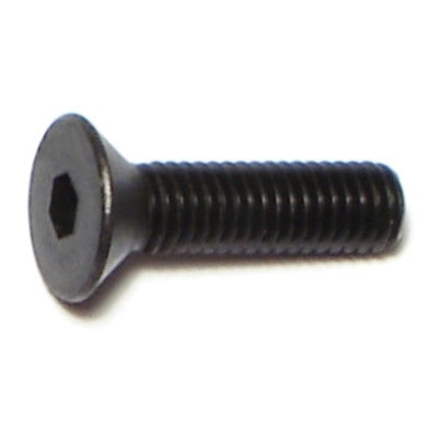 #10-32 x 3/4" Plain Steel Fine Thread Flat Head Socket Cap Screws