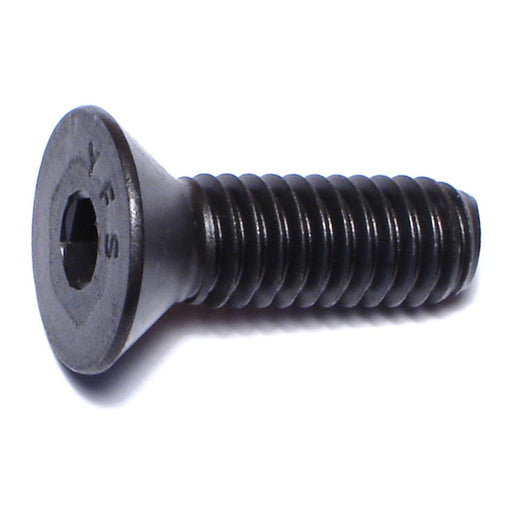 5/16"-18 x 1" Plain Steel Coarse Thread Flat Head Socket Cap Screws