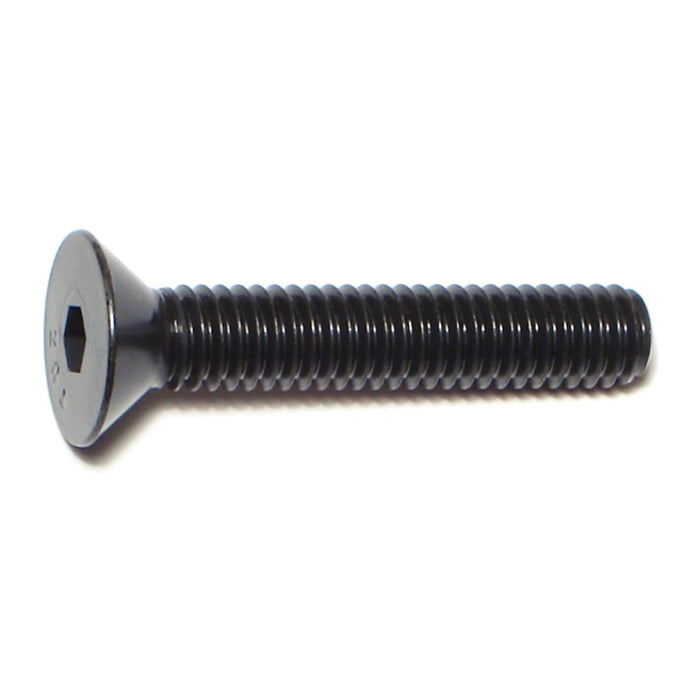 5/16"-18 x 1-3/4" Plain Steel Coarse Thread Flat Head Socket Cap Screws