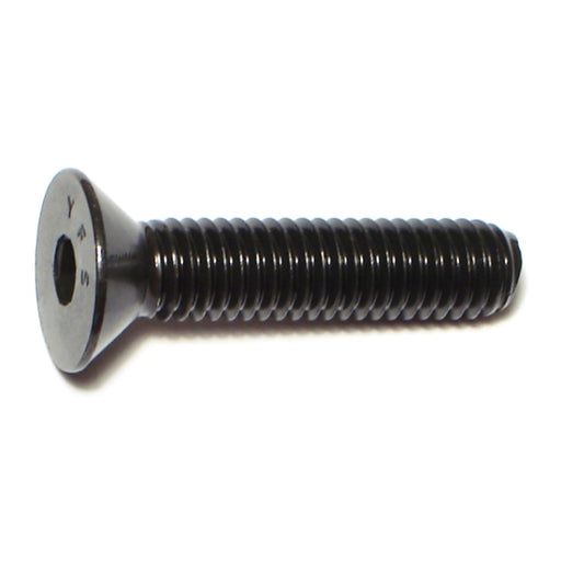 3/8"-16 x 1-3/4" Plain Steel Coarse Thread Flat Head Socket Cap Screws