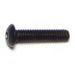 #8-32 x 3/4" Plain Steel Coarse Thread Button Head Socket Cap Screws