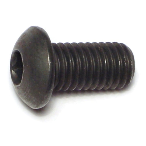 1/2"-13 x 1" Plain Steel Coarse Thread Button Head Socket Cap Screws