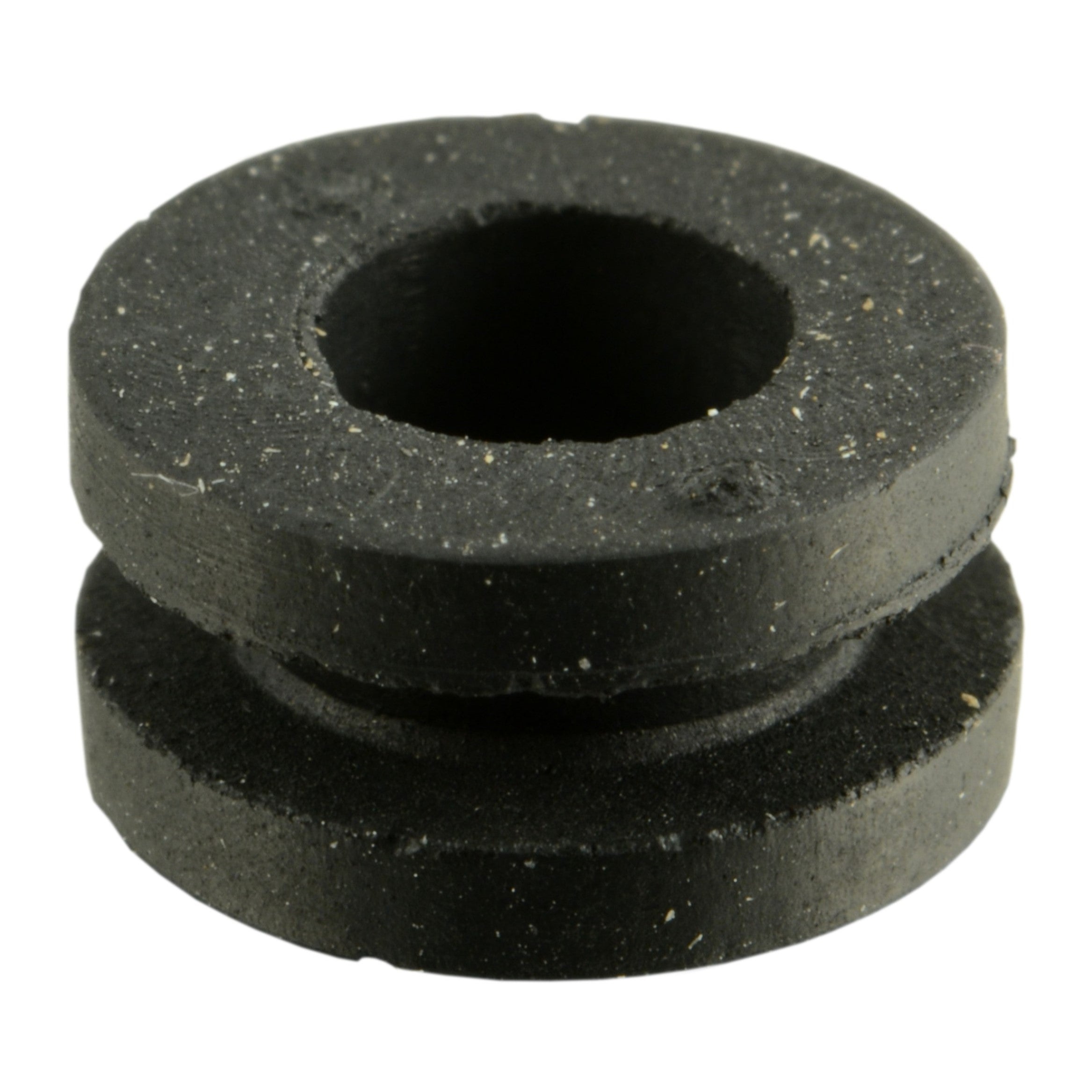 3/16" x 3/8" x 1/4" Black Rubber Grommets