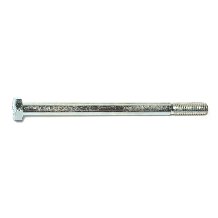 8mm-1.25 x 120mm Zinc Plated Class 8.8 Steel Coarse Thread Hex Cap Screws