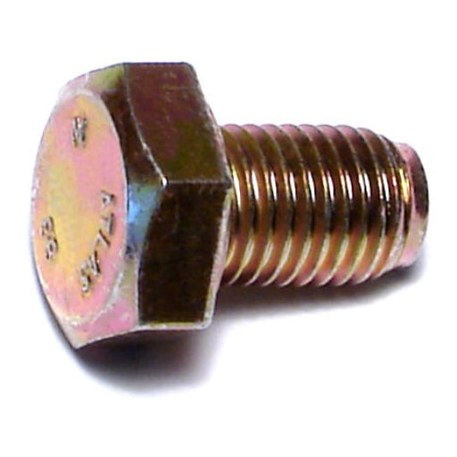 8mm-1.0 x 12mm Zinc Plated Class 8.8 Steel Fine Thread Hex Cap Screws