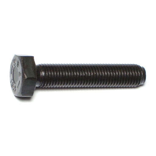 10mm-1.25 x 50mm Plain Class 10.9 Steel Fine Thread Hex Cap Screws