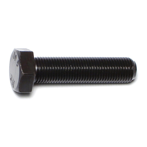 12mm-1.25 x 50mm Plain Class 10.9 Steel Extra Fine Thread Hex Cap Screws