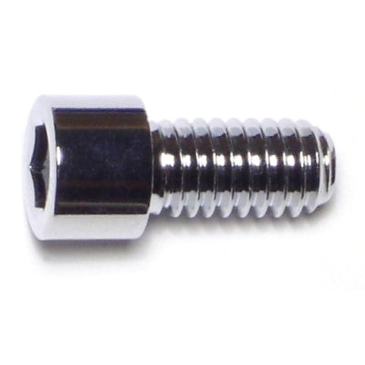 5/16"-18 x 5/8" Chrome Plated Grade 8 Steel Coarse Thread Smooth Head Socket Cap Screws