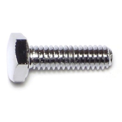 1/4"-20 x 7/8" Chrome Plated Grade 5 Steel Coarse Thread Hex Cap Screws