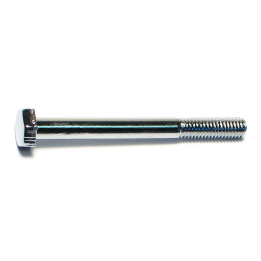 6mm-1.0 x 60mm Chrome Plated Class 8.8 Steel Coarse Thread Hex Cap Screws