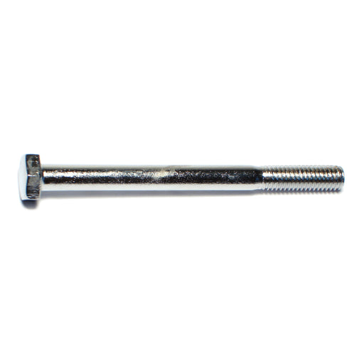 6mm-1.0 x 70mm Chrome Plated Class 8.8 Steel Coarse Thread Hex Cap Screws