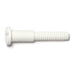 #10-24 x 1/2" x 1-3/8" White Nylon Plastic Coarse Thread Binding Head Post Extensions