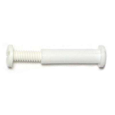 1" x 1" White Plastic Posts with Screws