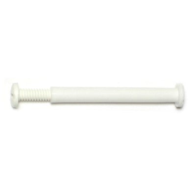 2" White Plastic Posts with Screws