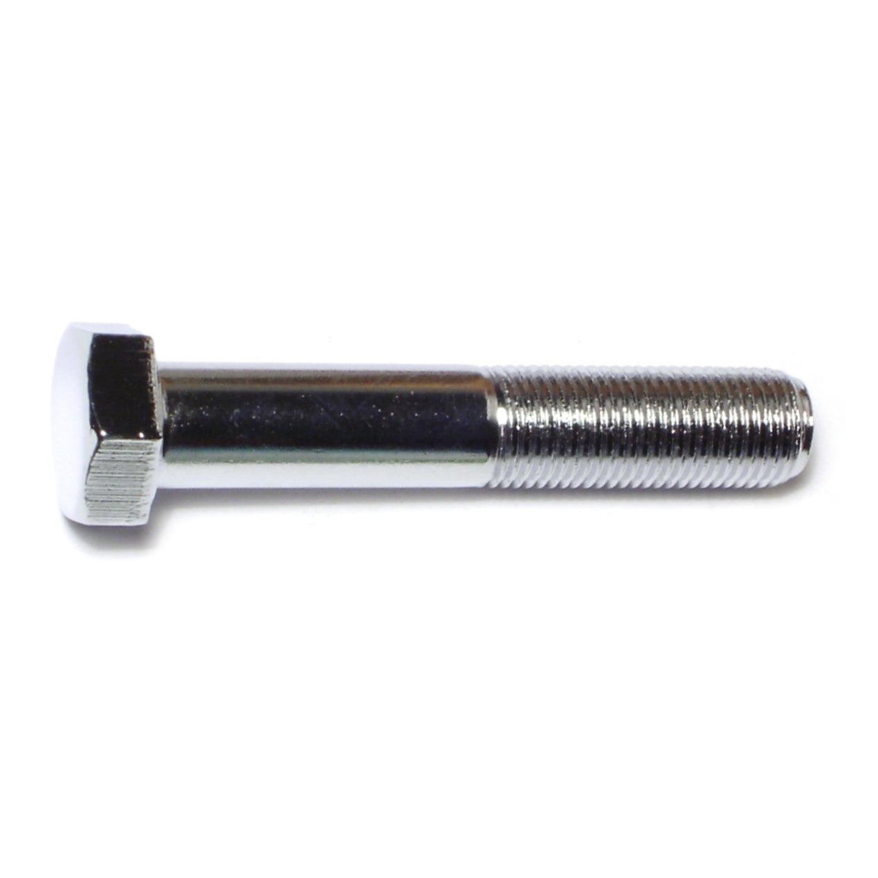 1/2"-20 x 2-3/4" Chrome Plated Grade 5 Steel Fine Thread Hex Cap Screws