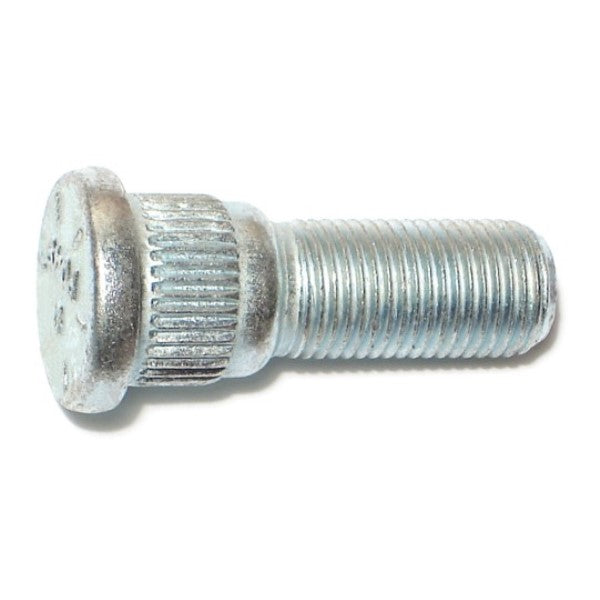 1/2"-20 x 1-19/32" Zinc Plated Steel Fine Thread Automotive Wheel Studs