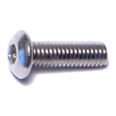 3mm-0.5 x 10mm A2 Stainless Steel Coarse Thread Button Head Hex Socket Cap Screws