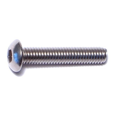 3mm-0.5 x 16mm A2 Stainless Steel Coarse Thread Button Head Hex Socket Cap Screws
