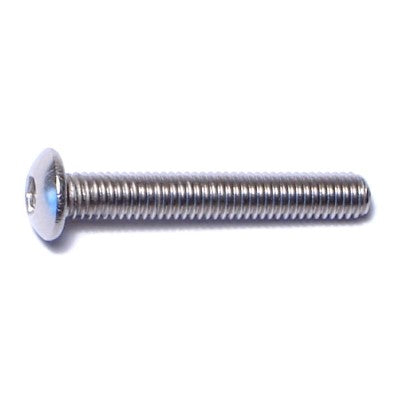 3mm-0.5 x 20mm A2 Stainless Steel Coarse Thread Button Head Hex Socket Cap Screws