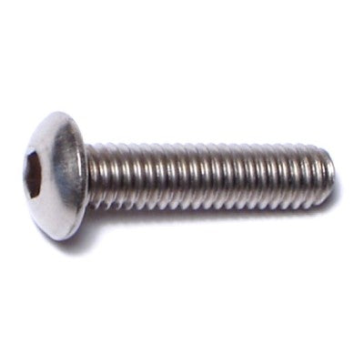 4mm-0.7 x 16mm A2 Stainless Steel Coarse Thread Button Head Hex Socket Cap Screws