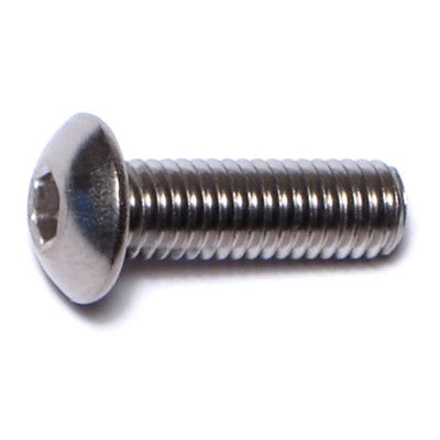 5mm-0.8 x 16mm A2 Stainless Steel Coarse Thread Button Head Hex Socket Cap Screws