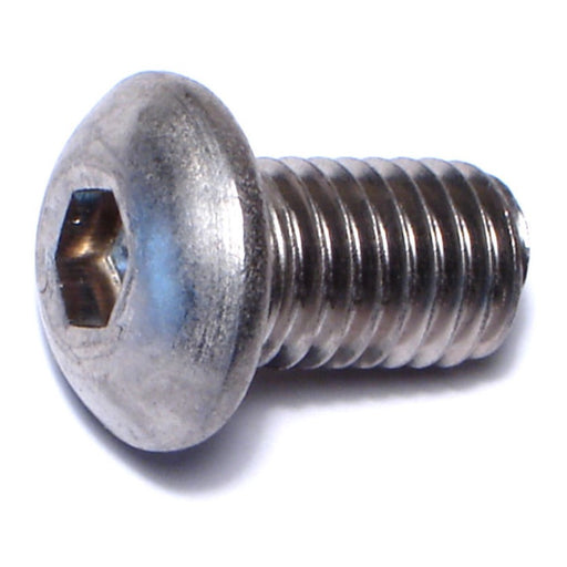 10mm-1.5 x 16mm A2 Stainless Steel Coarse Thread Button Head Hex Socket Cap Screws