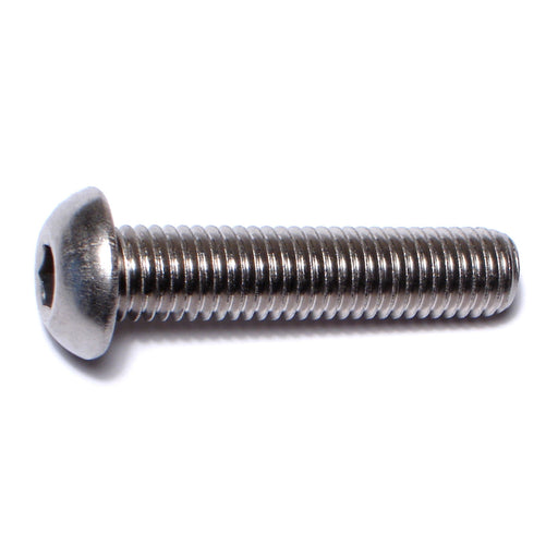 10mm-1.5 x 45mm A2 Stainless Steel Coarse Thread Button Head Hex Socket Cap Screws