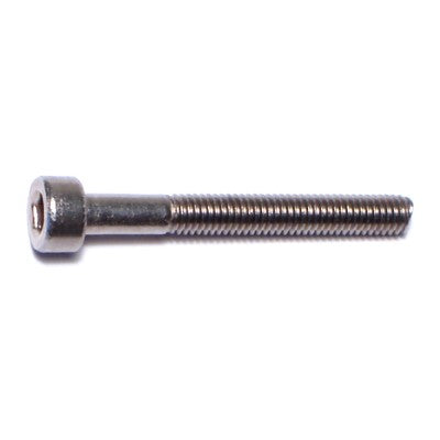 3mm-0.5 x 25mm Stainless A2-70 Steel Coarse Thread Hex Socket Cap Screws