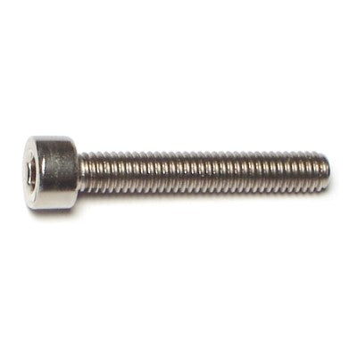 4mm-0.7 x 25mm Stainless A2-70 Steel Coarse Thread Hex Socket Cap Screws