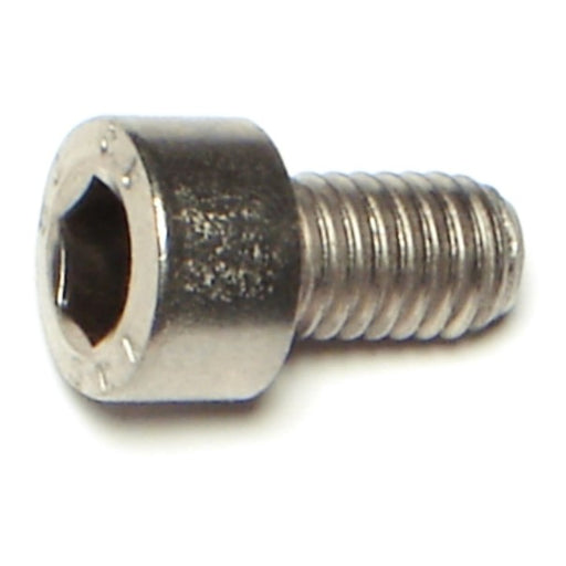 6mm-1.0 x 10mm Stainless A2-70 Steel Coarse Thread Hex Socket Cap Screws