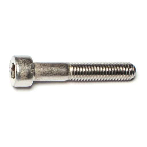 8mm-1.25 x 45mm Stainless A2-70 Steel Coarse Thread Hex Socket Cap Screws