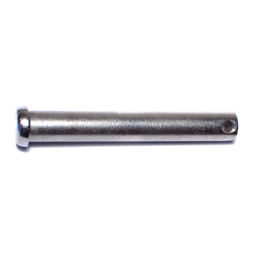 7/16" x 3" x 5/32" 18-8 Stainless Steel Single Hole Clevis Pins