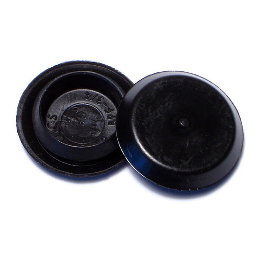 3/4" Black Plastic Flush Head Sheet Metal Plugs