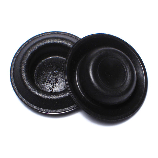 3/4" Black Plastic Round Head Sheet Metal Plugs