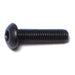 3mm-0.5 x 12mm Black Oxide Class 10.9 Steel Coarse Thread Button Head Hex Socket Cap Screws