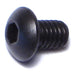 4mm-0.7 x 6mm Black Oxide Class 10.9 Steel Coarse Thread Button Head Hex Socket Cap Screws