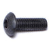 4mm-0.7 x 12mm Black Oxide Class 10.9 Steel Coarse Thread Button Head Hex Socket Cap Screws