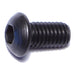 6mm-1.0 x 12mm Black Oxide Class 10.9 Steel Coarse Thread Button Head Hex Socket Cap Screws