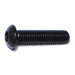 6mm-1.0 x 25mm Black Oxide Class 10.9 Steel Coarse Thread Button Head Hex Socket Cap Screws