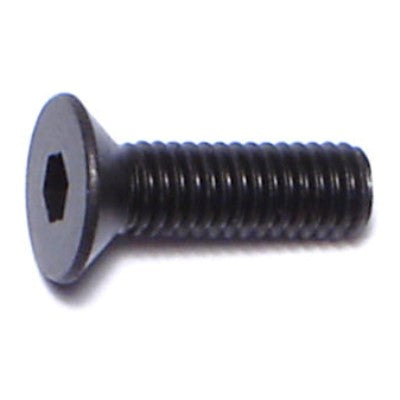 3mm-0.5 x 10mm Black Oxide Class 10.9 Steel Coarse Thread Flat Head Hex Socket Cap Screws