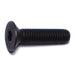 6mm-1.0 x 25mm Black Oxide Class 10.9 Steel Coarse Thread Flat Head Hex Socket Cap Screws