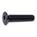 6mm-1.0 x 30mm Black Oxide Class 10.9 Steel Coarse Thread Flat Head Hex Socket Cap Screws