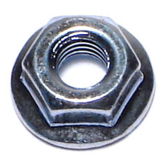 4mm-0.7 Zinc Plated Class 8 Steel Coarse Thread Flange Nuts