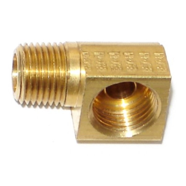 90�� x 1/4" x 1/8" Brass Male Elbows