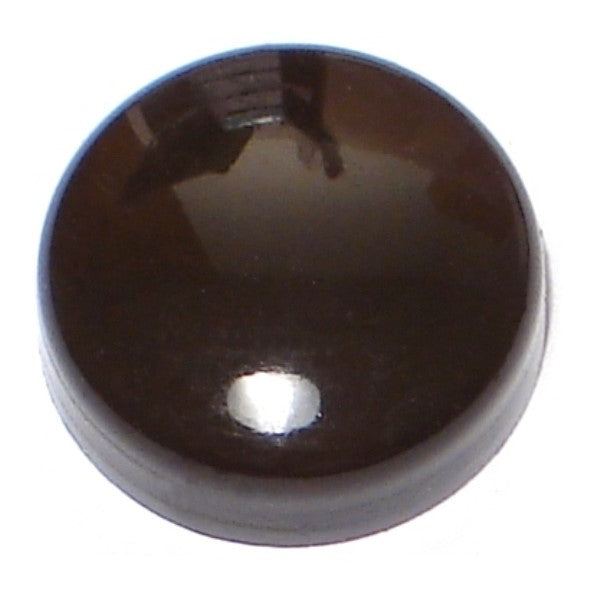 1/4" Brown Nylon Plastic Hex Head Screw Covers