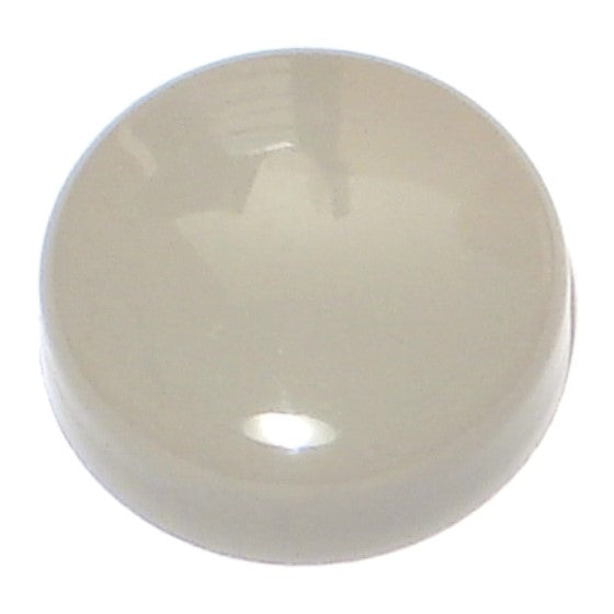 1/4" Gray Nylon Plastic Hex Head Screw Covers