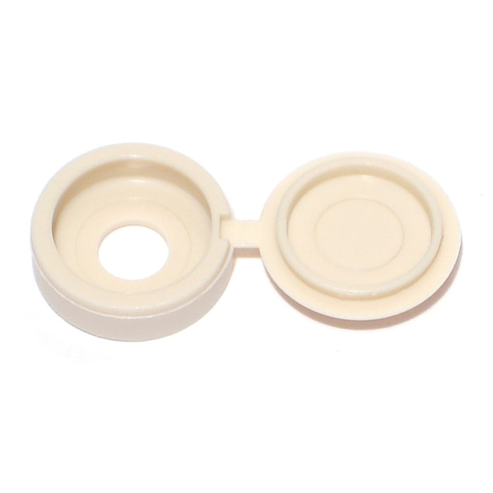 1/4" Beige Nylon Plastic Screw Covers